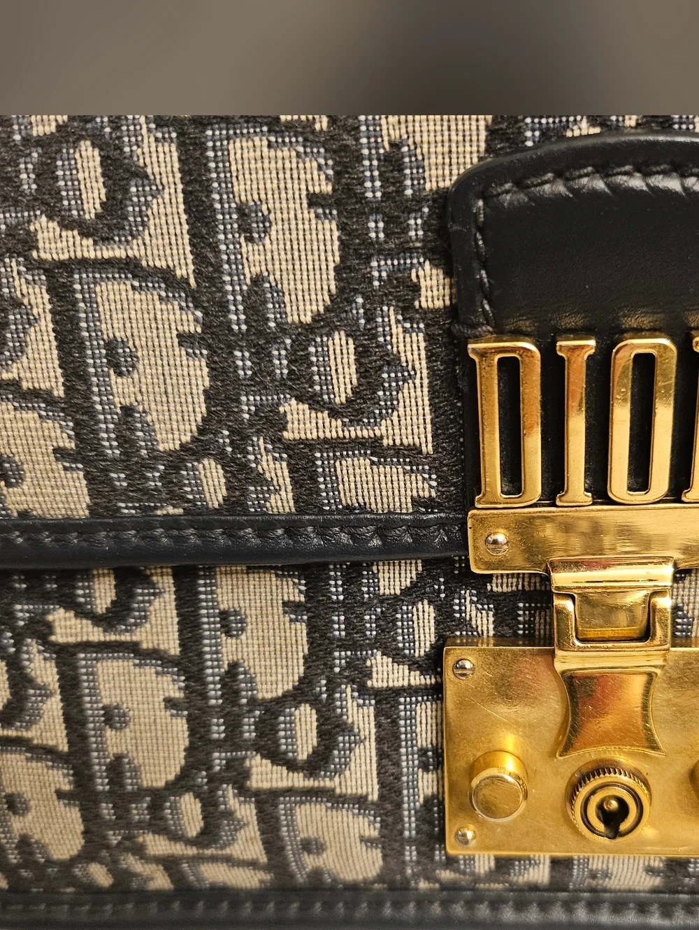 Christian Dior DiorAddict Oblique Jacquard Flap Bag – Gold Hardware - Picture 2 of 16